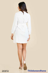 Aura Cloudlight Button-Down Dress
