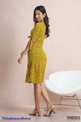 Tendenza Petal Charm Button Down Dress