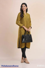 Tendenza Chinese Collared Kurta Top