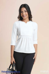 Tendenza York Lace Detailed Tunic Top