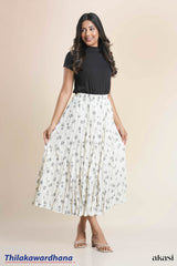 Floral Printed Maxi Skirt