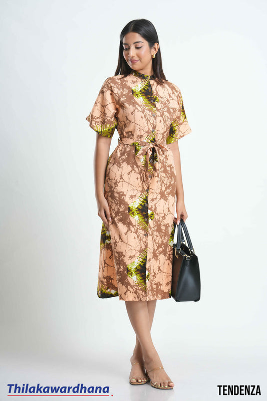 Tendenza Savannah Chic Midi Dress