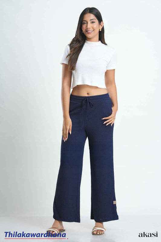Akasi Drawstring Lounge Pant With Side Slits