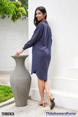 Tendenza Long Sleeve Shirt Dress