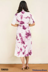 Tendenza Lavender Chic Midi Dress