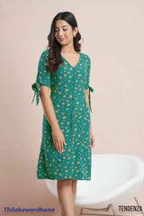 Tendenza Petal Charm Button Down Dress