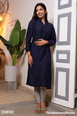 Tendenza Chinese Collared Kurta Top