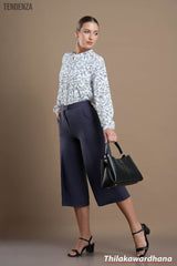 Tendenza Mid Length Wide Leg WW Pant