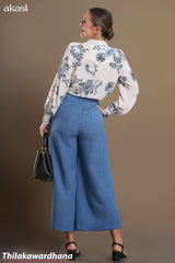 Akasi Blue Horizon Culottes Pant