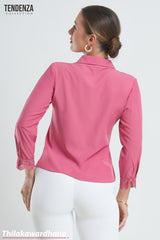 Tendenza Cuff Lace Detailed WW Top