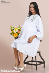 Tendenza Elsie Long Sleeve Maternity Dress