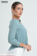Tendenza Three Quarter Sleeve WW Top