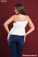 Tendenza Tie Up Strappy Top