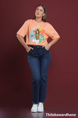 Raw Hem Dark Washed Straight Jean