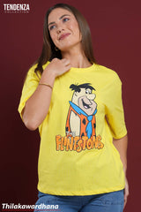 Clique The Flntstones Oversized T Shirt