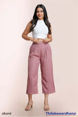 Akasi Pleated High Waist Pant