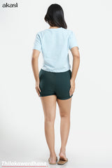 Akasi Forest Green Chino Shorts