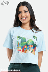 Bella Beach Vibe Printed T Shirt