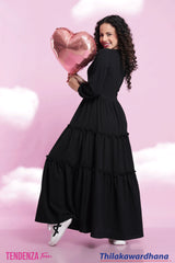 Tendenza Teen Three Tiered Maxi Dress