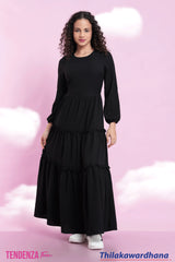 Tendenza Teen Three Tiered Maxi Dress