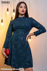 Tendenza Velvet Noir Evening Dress