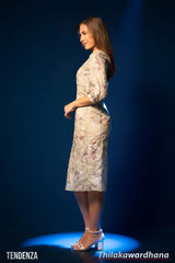 Tendenza Zipper Detailed Midi Dress