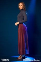 Tendenza High Waist Flow Drape Plazzo Pant