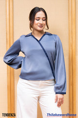 Tendenza Contrast Detailed Top