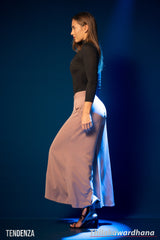 Tendenza High Waist Flow Drape Plazzo Pant