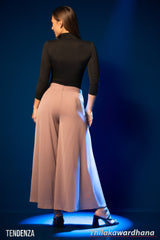 Tendenza High Waist Flow Drape Plazzo Pant