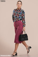 Tendenza Mid Length Wide Leg WW Pant