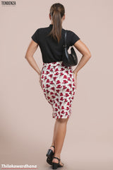 Tendenza High Waist Midi Summer Skirt