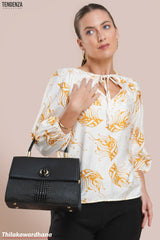 Tendenza Balloon Sleeve WW Top