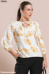 Tendenza Balloon Sleeve WW Top