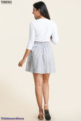 Tendenza High Waist Mini Summer Skirt