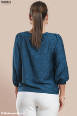 Tendenza Balloon Sleeve WW Top
