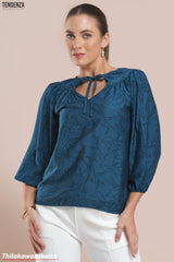 Tendenza Balloon Sleeve WW Top