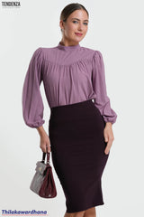 Tendenza High Waist Pencil Skirt