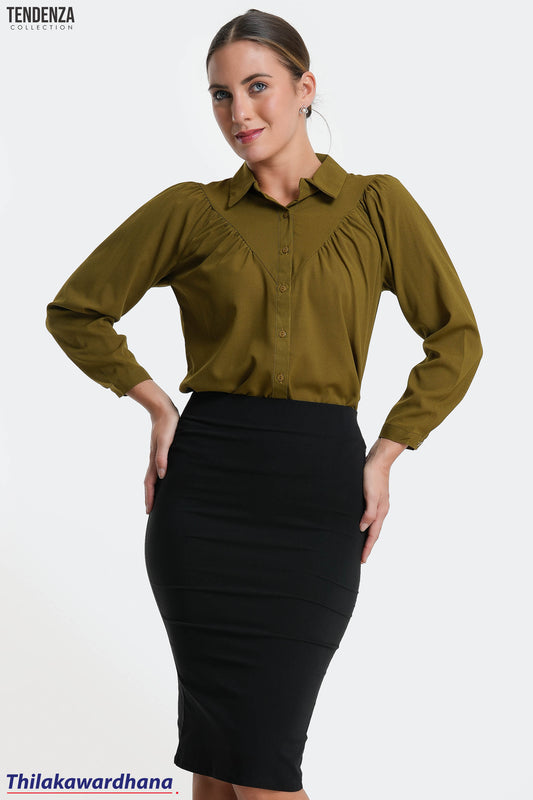 Tendenza High Waist Pencil Skirt