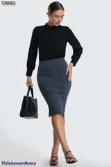 Tendenza High Waist Pencil Skirt