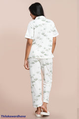 Printed 2pcs Pijama Kit