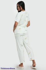 Printed 2pcs Pijama Kit