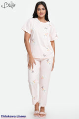 Printed 2pcs Pijama Kit