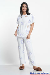 Printed 2pcs Pijama Kit