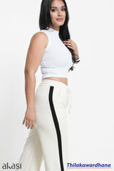 Everyday Comfort Stripe Pant - Free Size