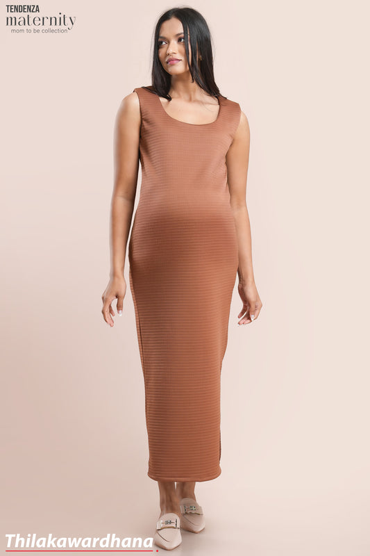 Tendenza Sleeveless T Shirt Maternity Dress