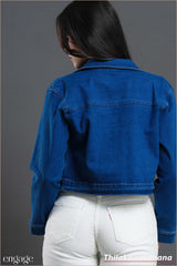 Aura Nova Dark Denim Jacket