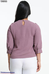 Tendenza Three Quarter Sleeve WW Top