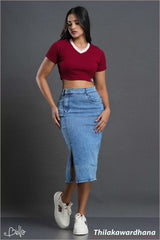 Akasi Streetline Midi Skirt