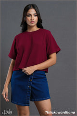 Bella Dropped Shoulder T Shirt